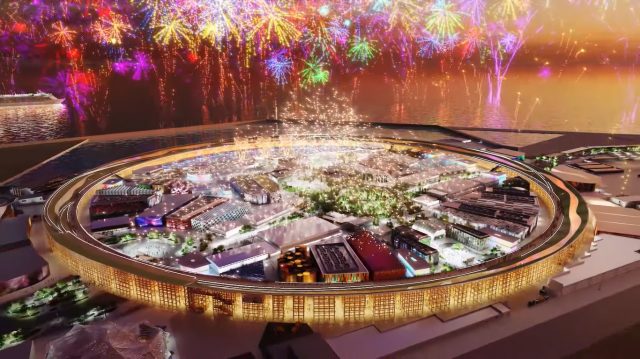 Expo2025 大阪・関西万博　フライスルー動画