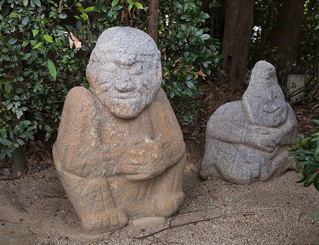 高松塚古墳猿石