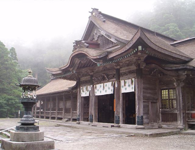 Ogamiyama-jinja Okumiya, Daisen-cho, Tottori Prefecture