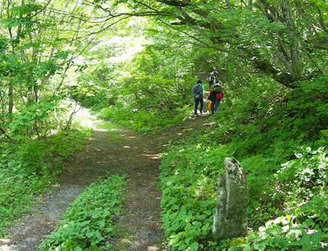 Daisen-michi (Yokote-michi) and Iccho Jizo