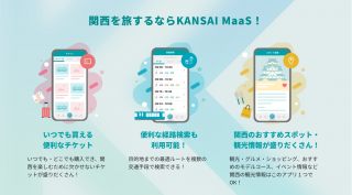 関西を旅するなら KANSAI MaaS !