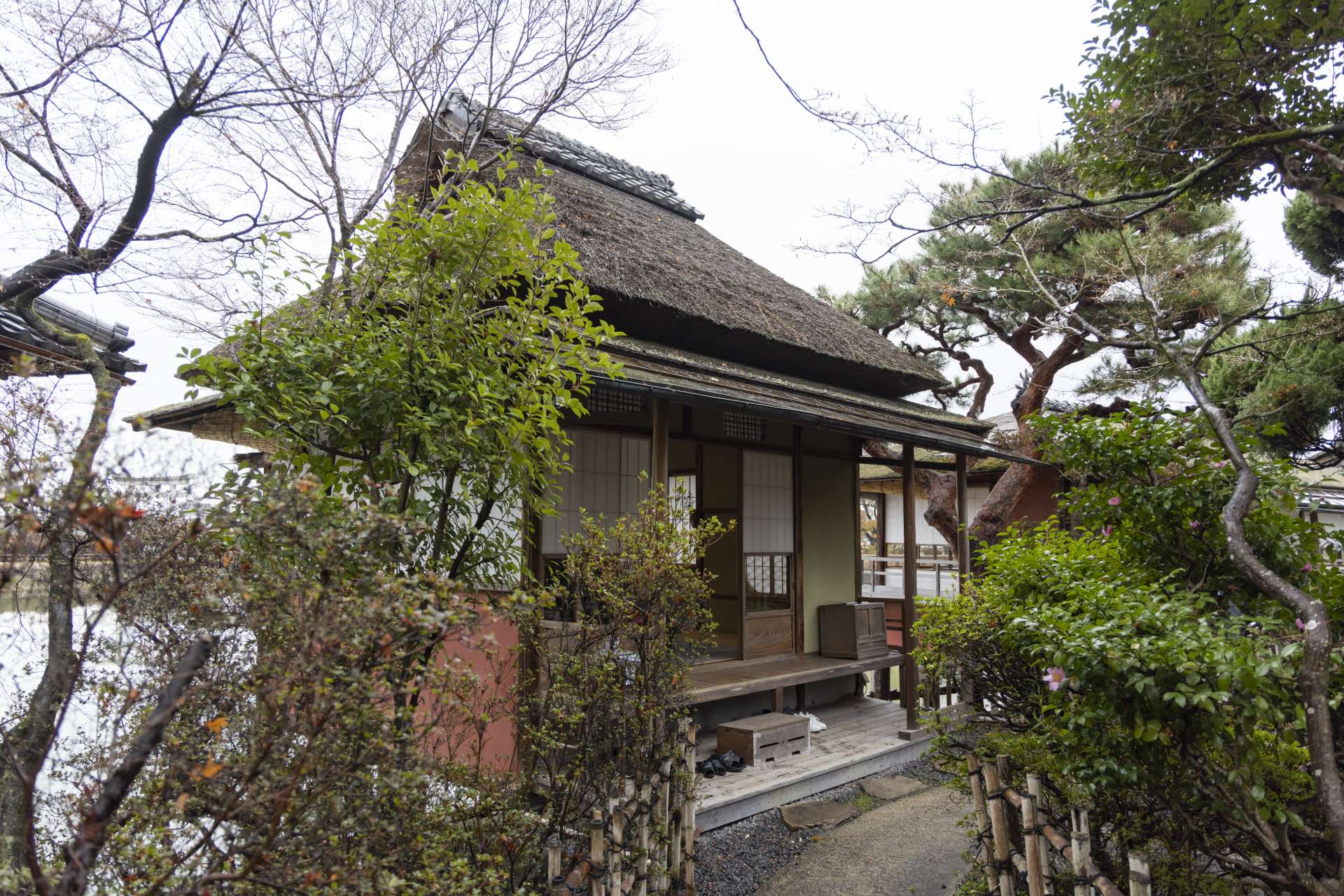 Kinsuitei’s dining rooms transport guests to a world of nature and traditional Japanese culture.