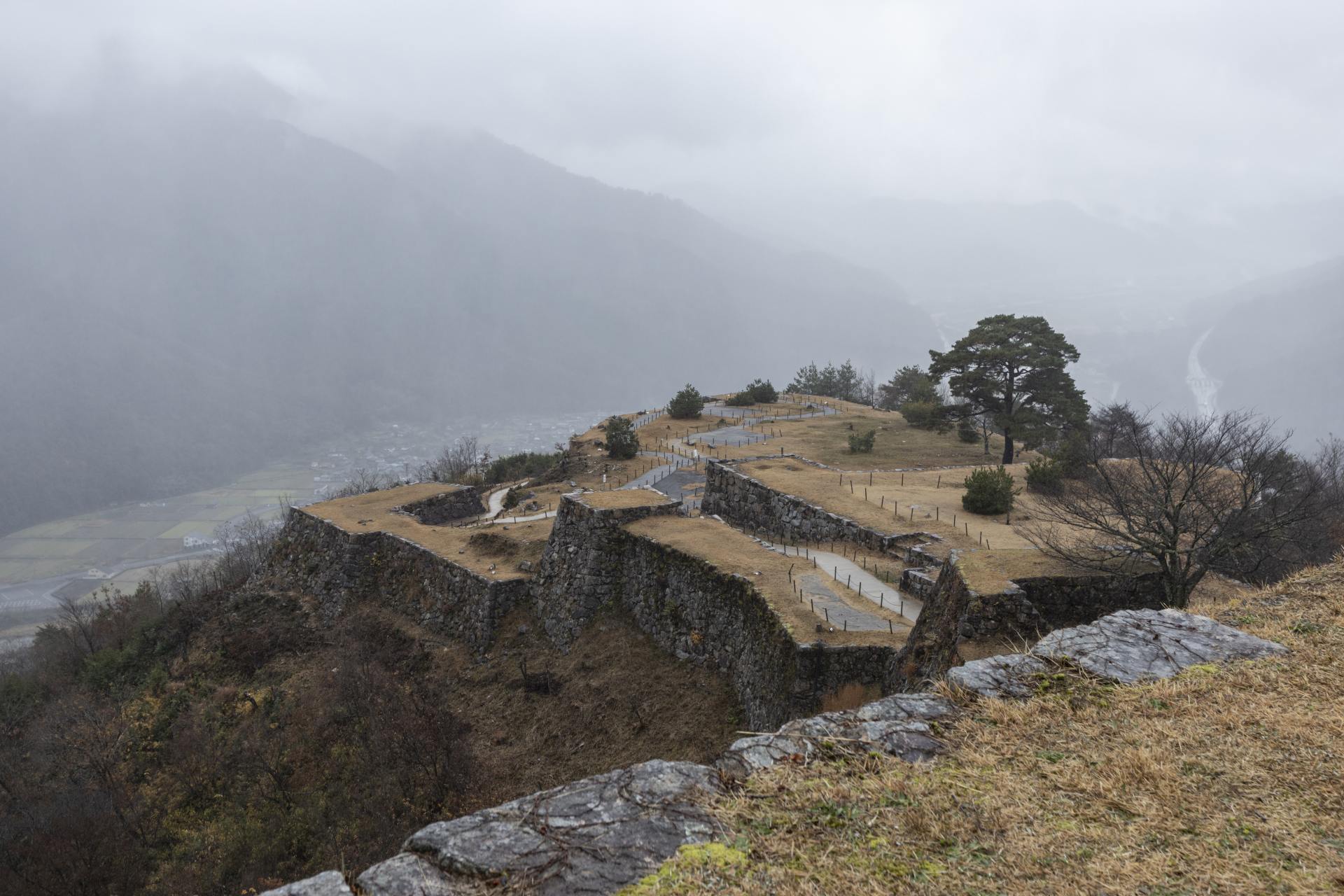 竹田城跡。