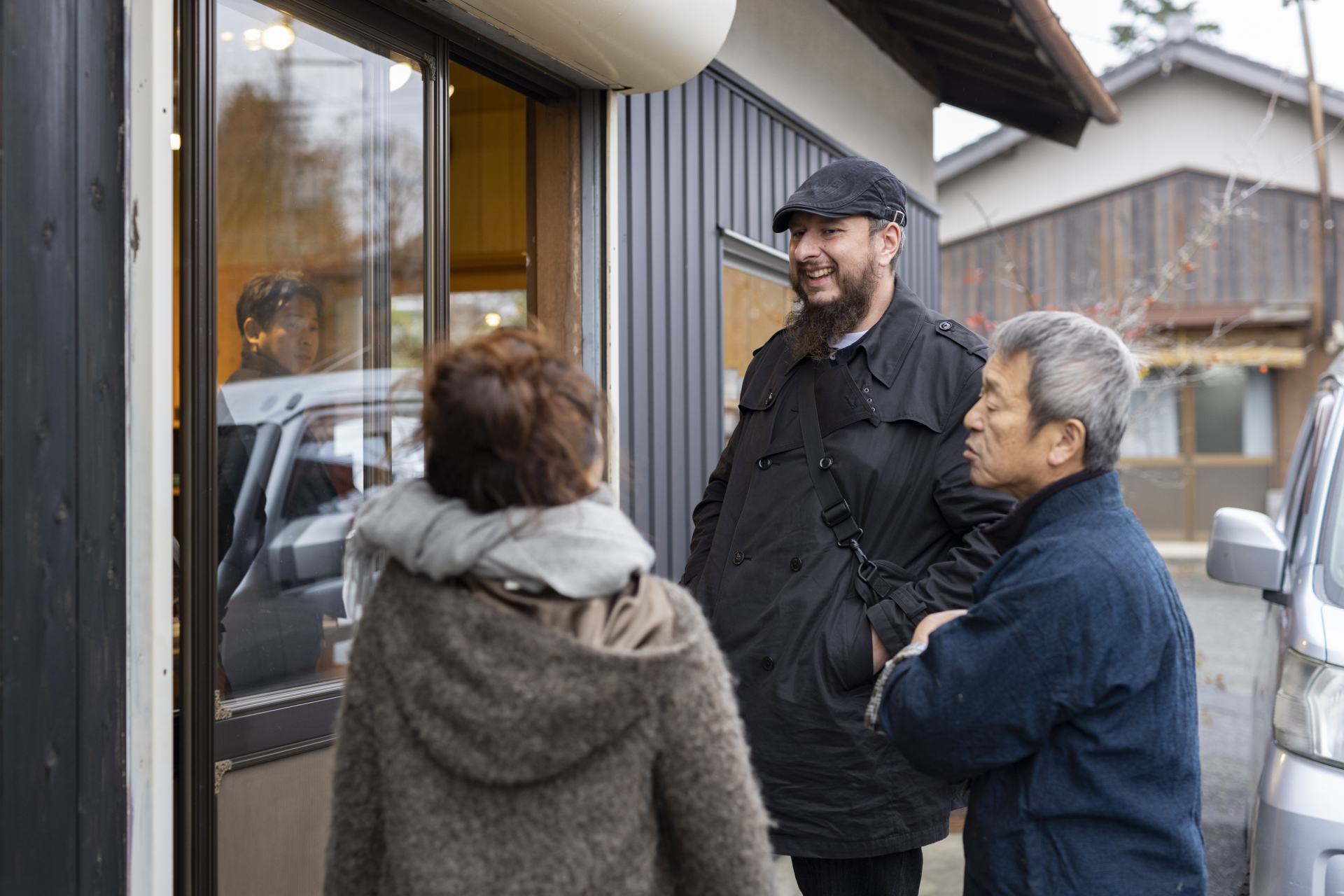 Chatting with the craftsmen of Tamba-Sasayama.