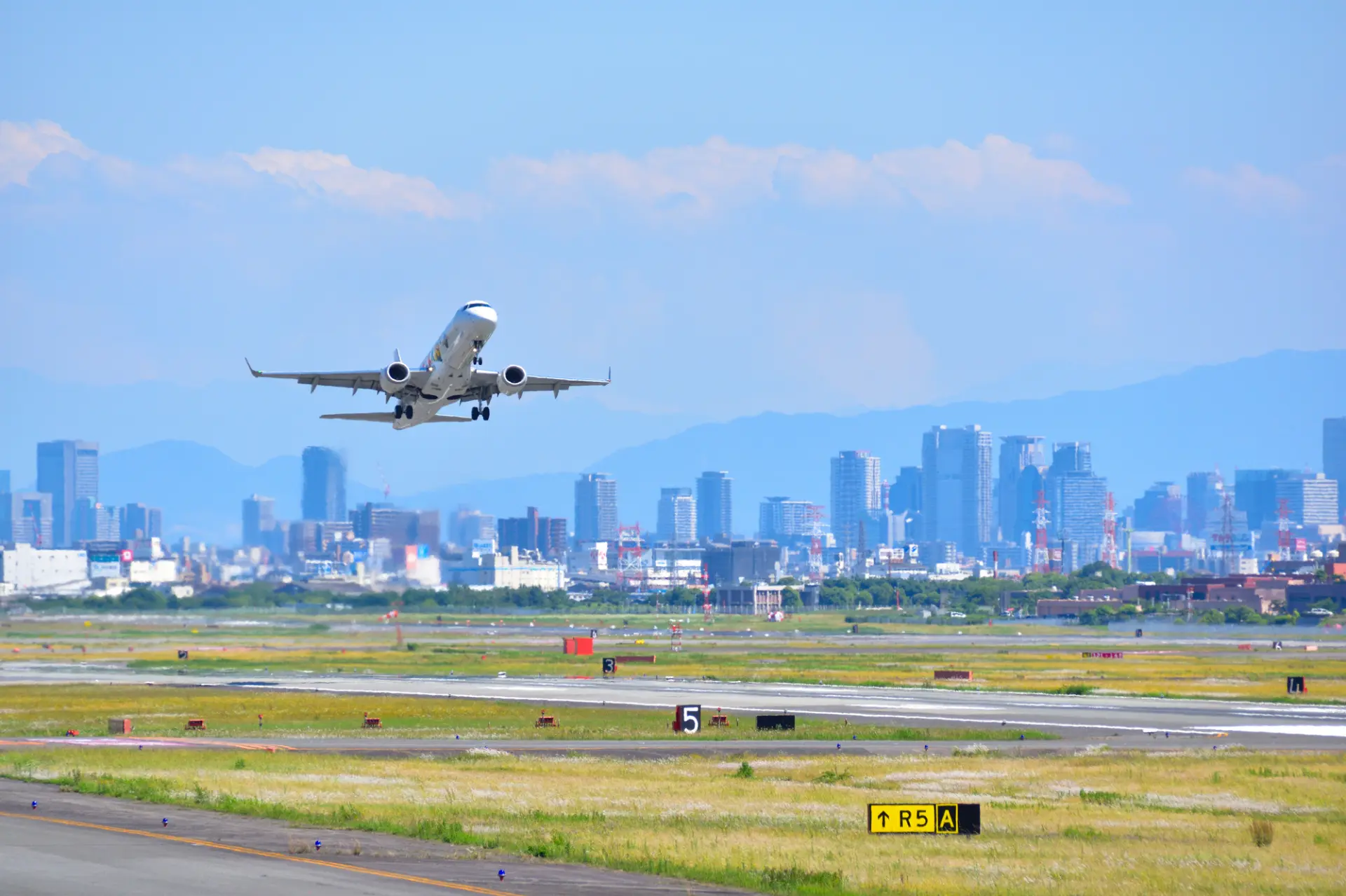 Osaka International Airport (Itami) is ideal for those prioritizing easy access to the city center.