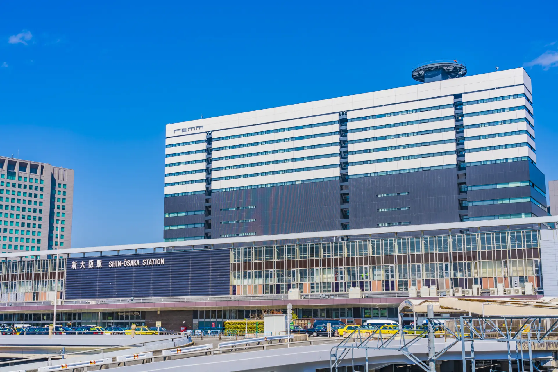 Shin-Osaka Station, where the Shinkansen stops
