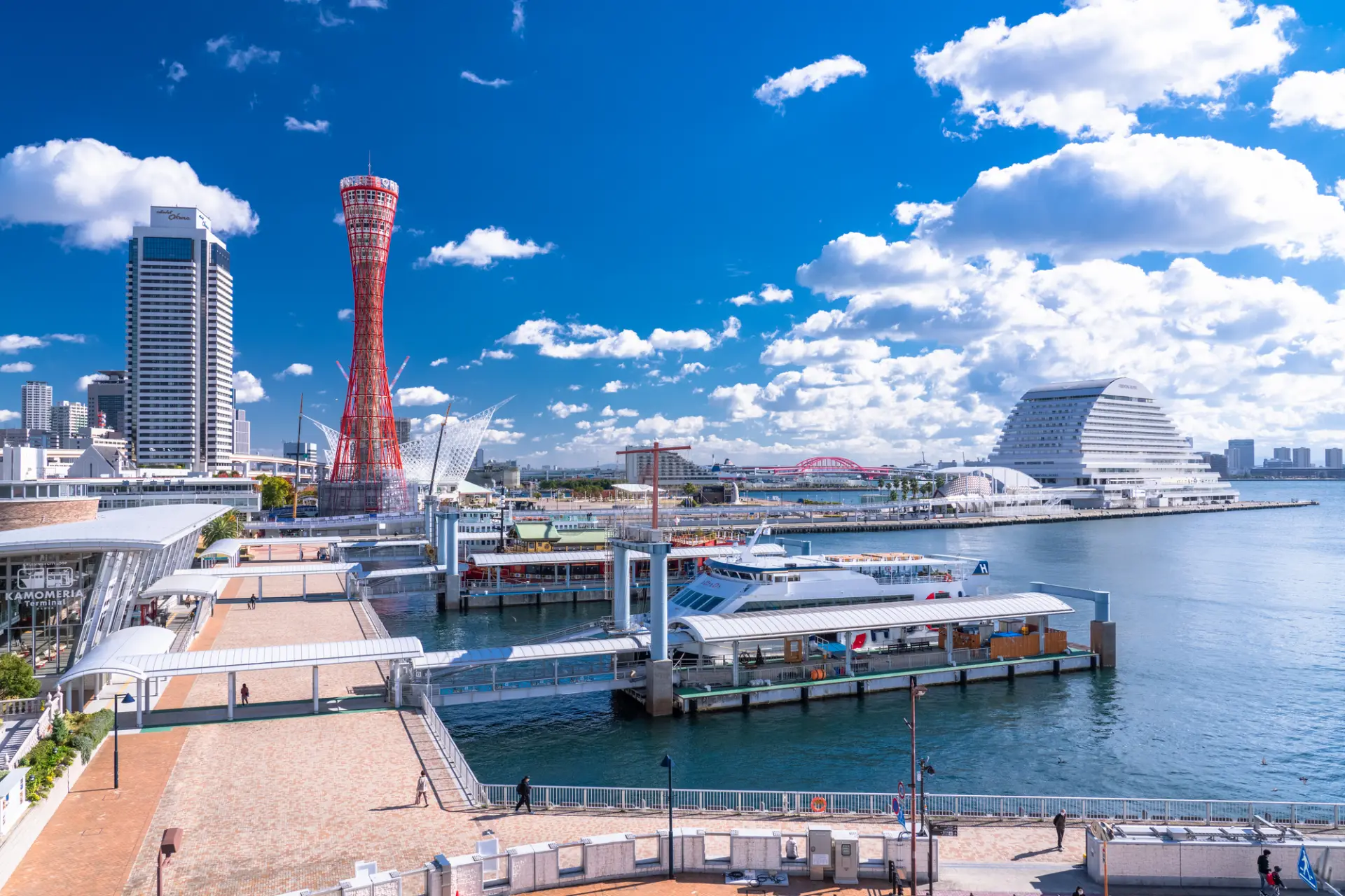 Kobe is a port city filled with diverse attractions.