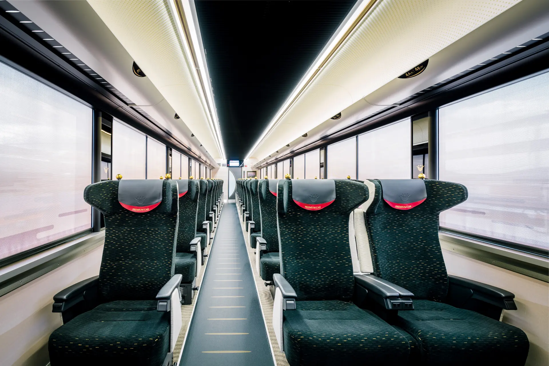 Interior of the Premium Car