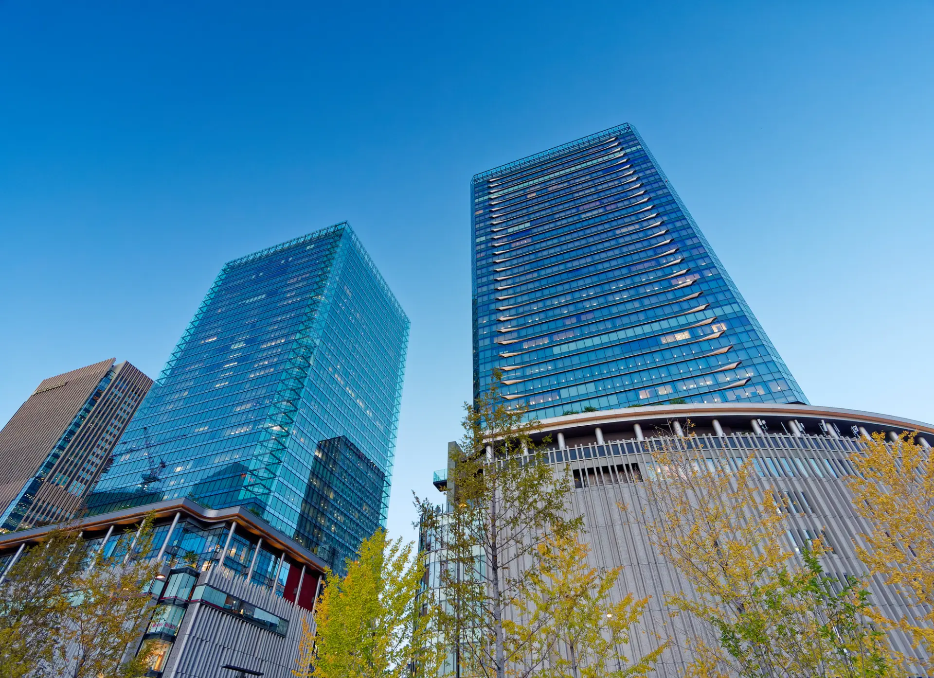 The multi-use commercial complex Grand Front Osaka