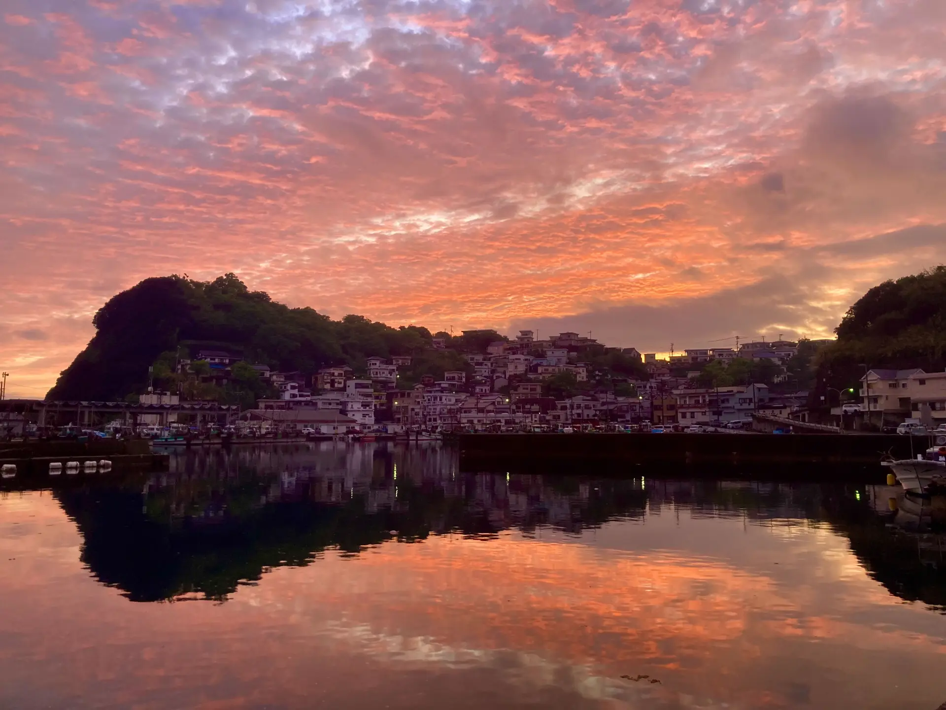“Sunset over Saikazaki” by YOSHI