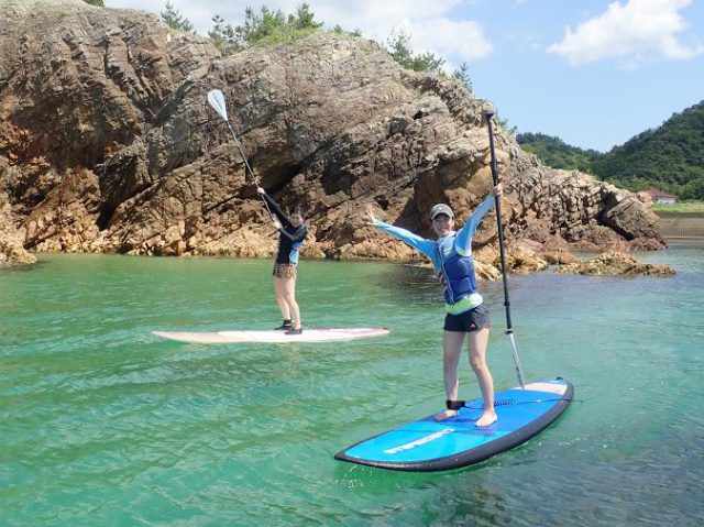 鳥取/SUP（浦富海岸唯一的 SUP 旅遊）