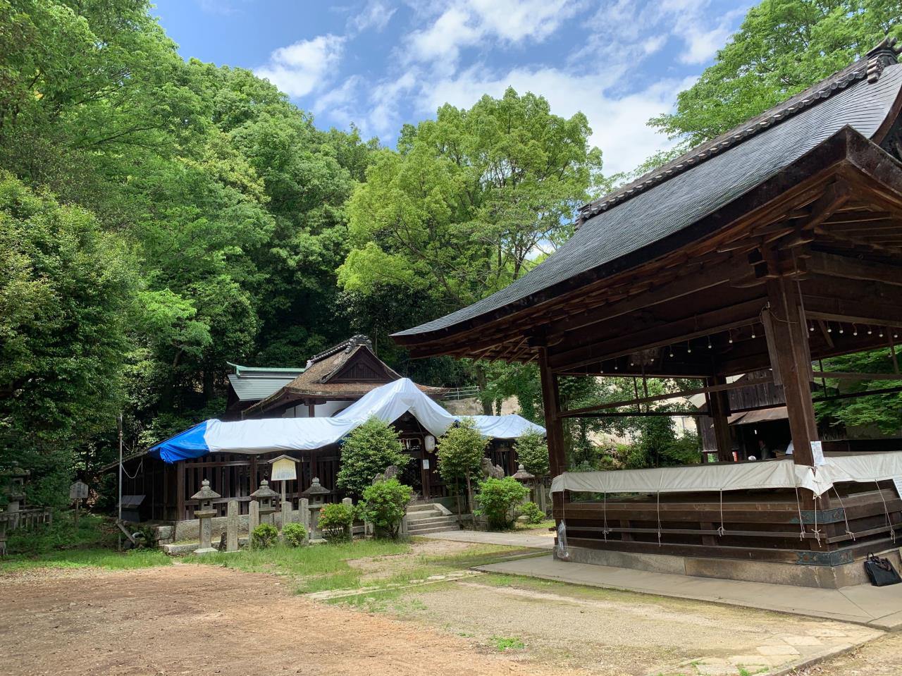 関蝉丸神社下社