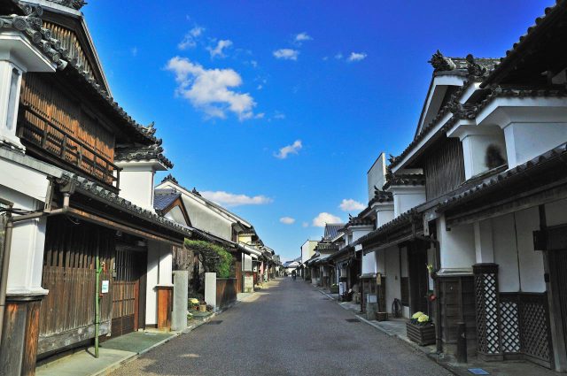 Udatsu Streets in Waki Town