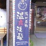 Yumura Onsen Specialty: Hot Spring Water Hair-Washing