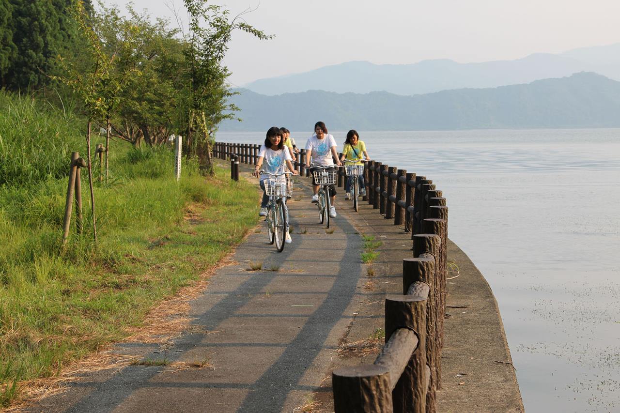 三方五湖 サイクリング体験