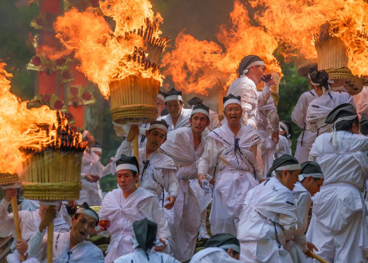 那智扇祭（那智火节）