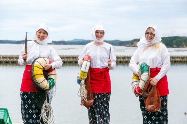 海女着体験