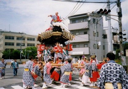 和田神社のだんじり