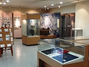 遺跡展示室内の様子