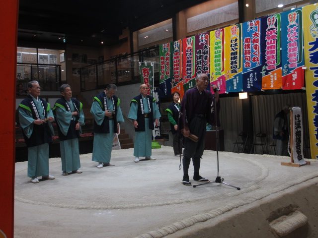 当日は相撲甚句の披露の予定があります。