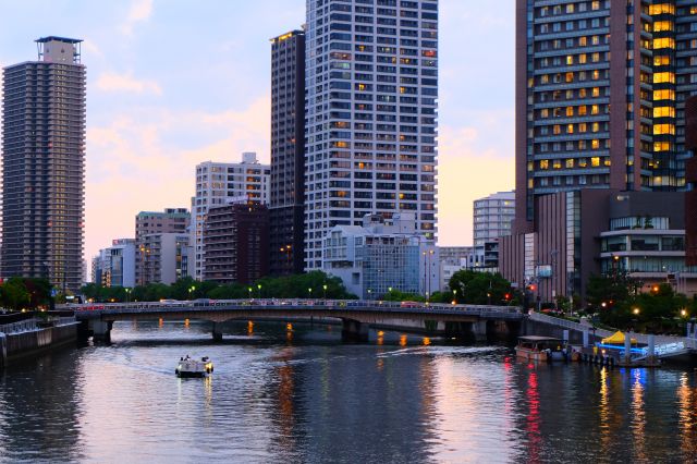 Nakanoshima River Cruise Sunset
(c)Ipponmatsu Shipping Co.,LTD