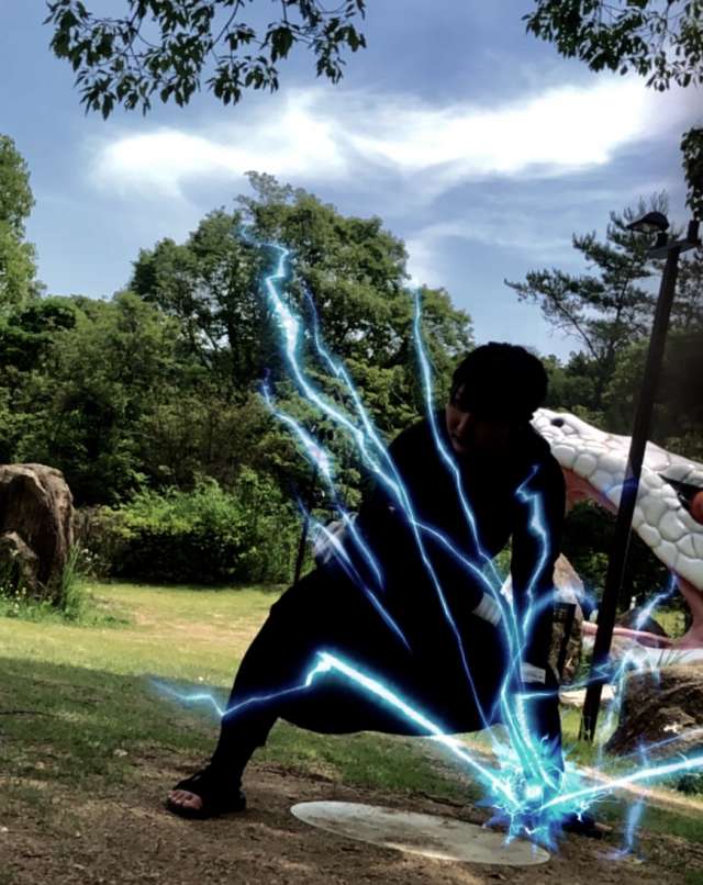 Smartphone app "Ninjutsu AR"