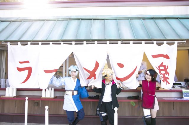 A ramen shop built to look just like Ichiraku, Naruto Uzumaki's favorite noodle joint