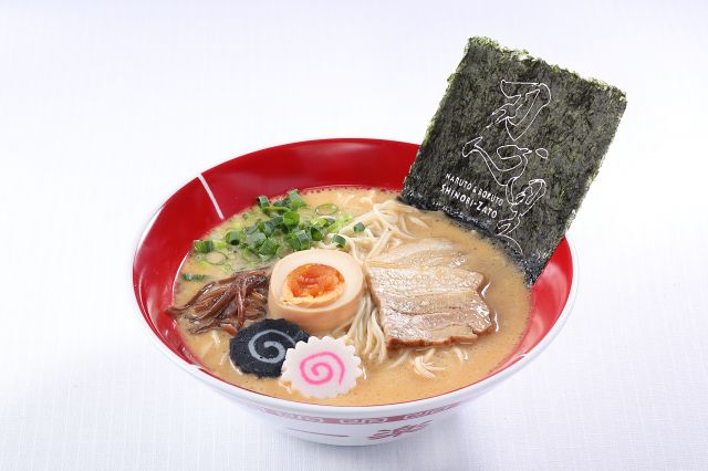 Ichiraku ramen, a dish exclusively created for Shinobi-zato