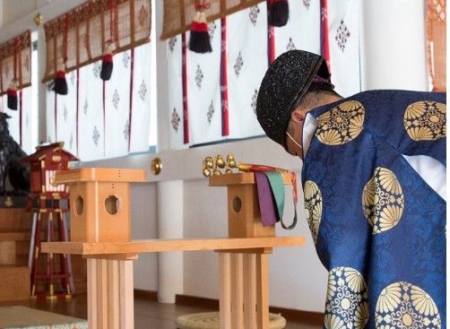 開口神社正式参拝（イメージ）