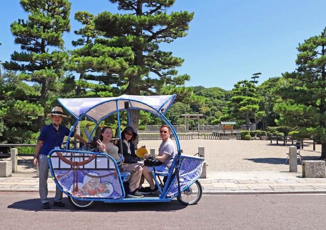 Bicycle taxi tour: charter plan(Limited to Saturdays, Sundays, and holidays)