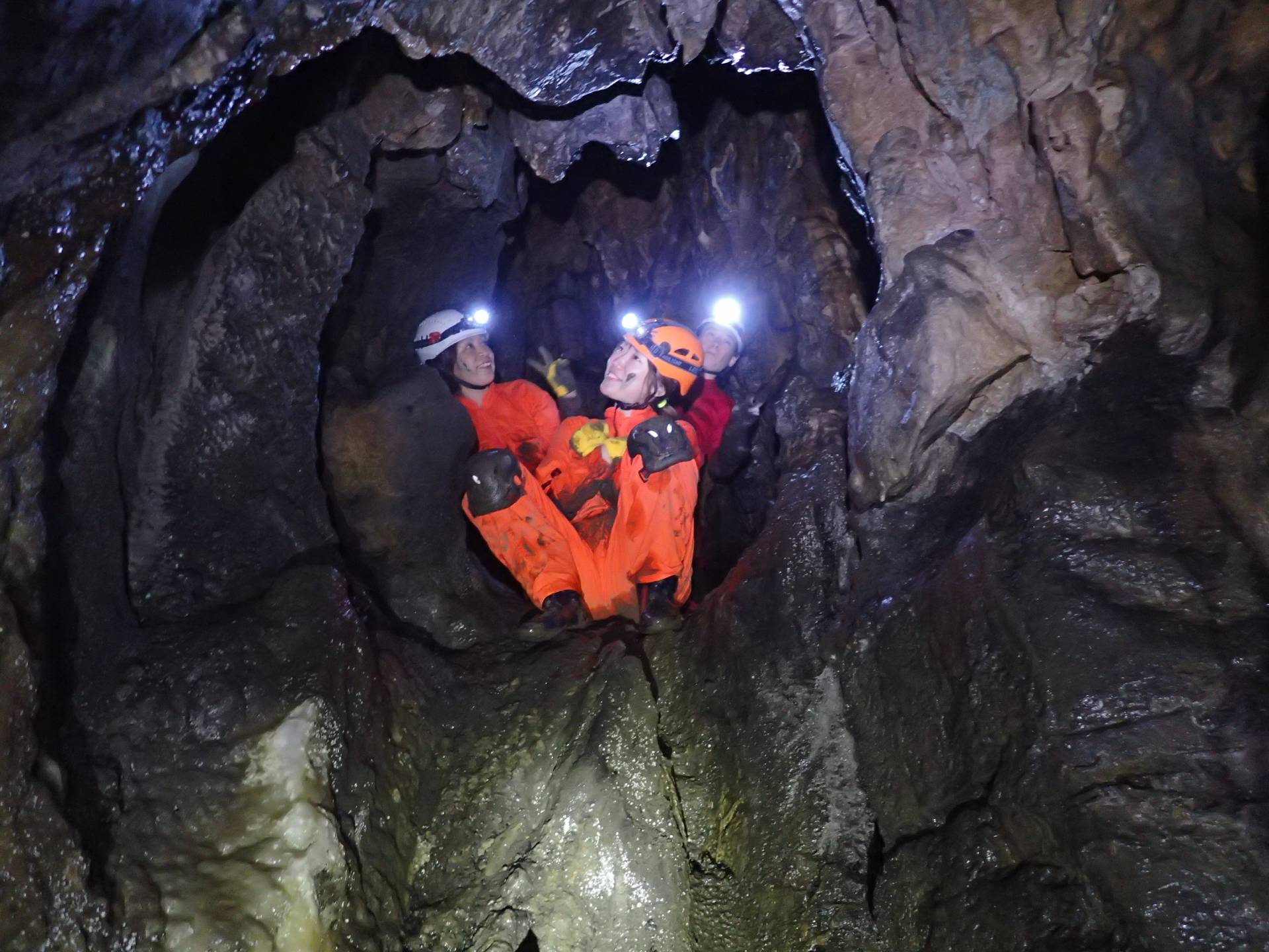 adventure caving