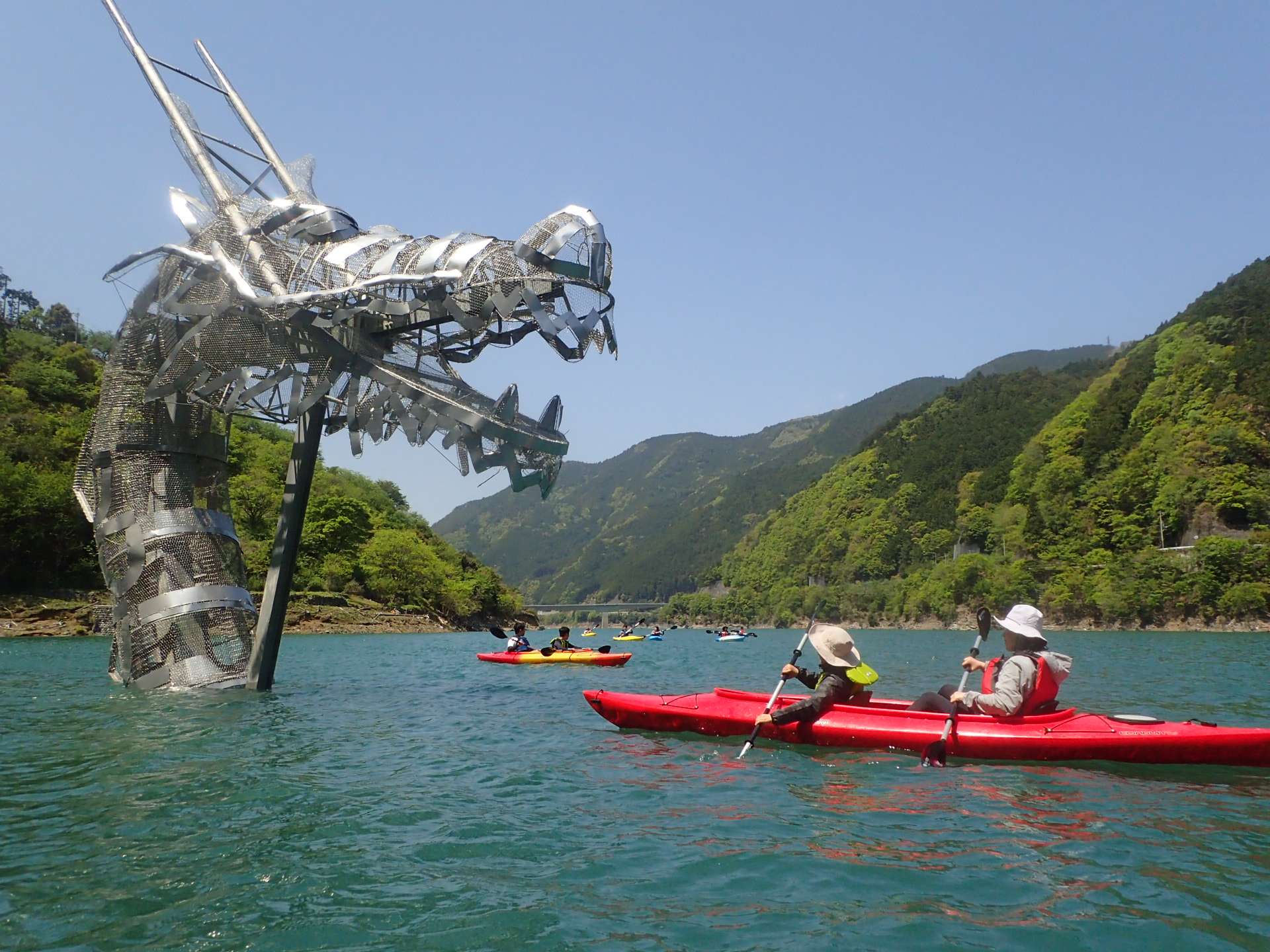 レイクカヤックおおたき龍神湖