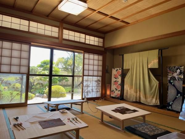 Japanese-style room of the Suzuka City Traditional Handicrafts Museum (Location of experience)
IseKatagami Kyoudoukumiai(c)