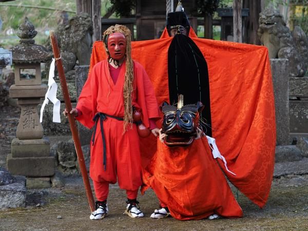 Wakasa Railway & Traditional Kirinjishi Dance