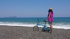 The streets of Tomoura, Kaiyo Town, visited by Brompton Pottering