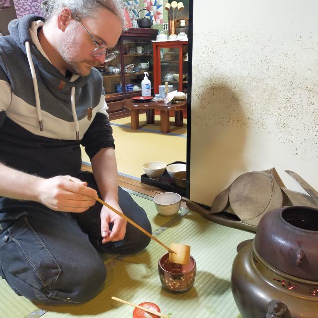 ランチと抹茶体験