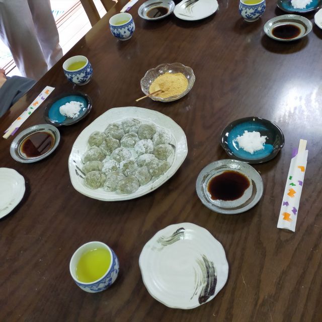 お餅の試食