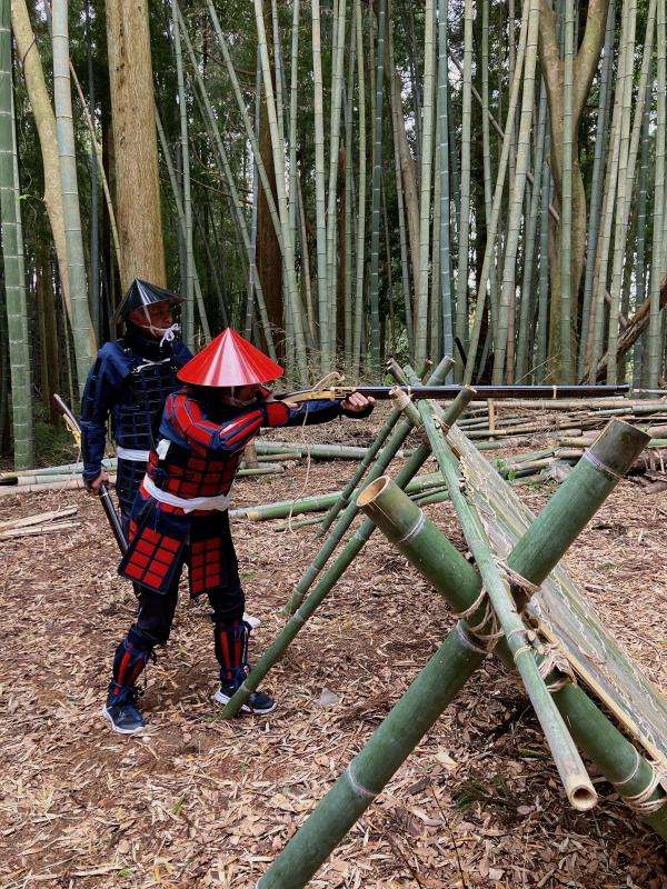 森に潜む城・神宮寺城戦国ガイドツアー