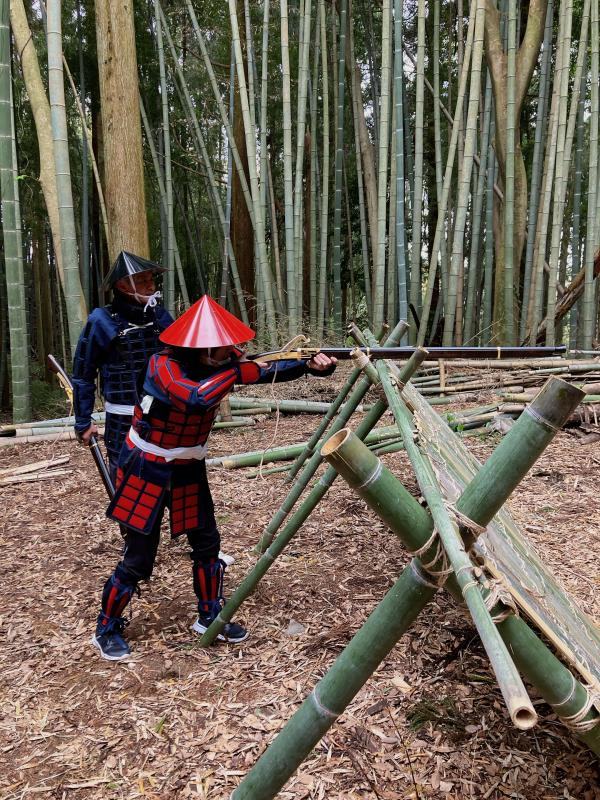 A castle hidden in the forest: Jinguji Castle Sengoku Guided Tour