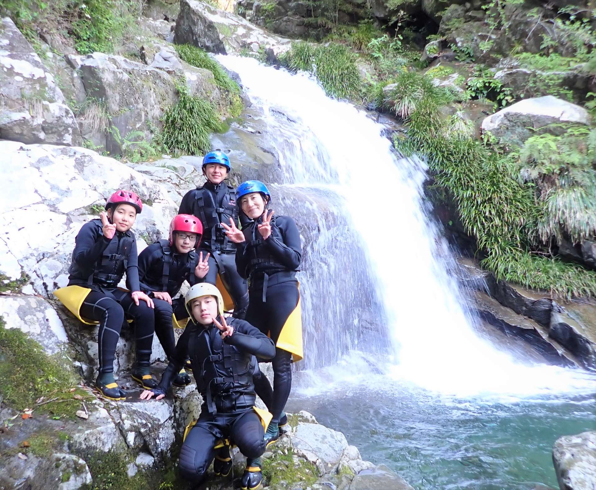 Unexplored and exhilarating! Shower climbing experience