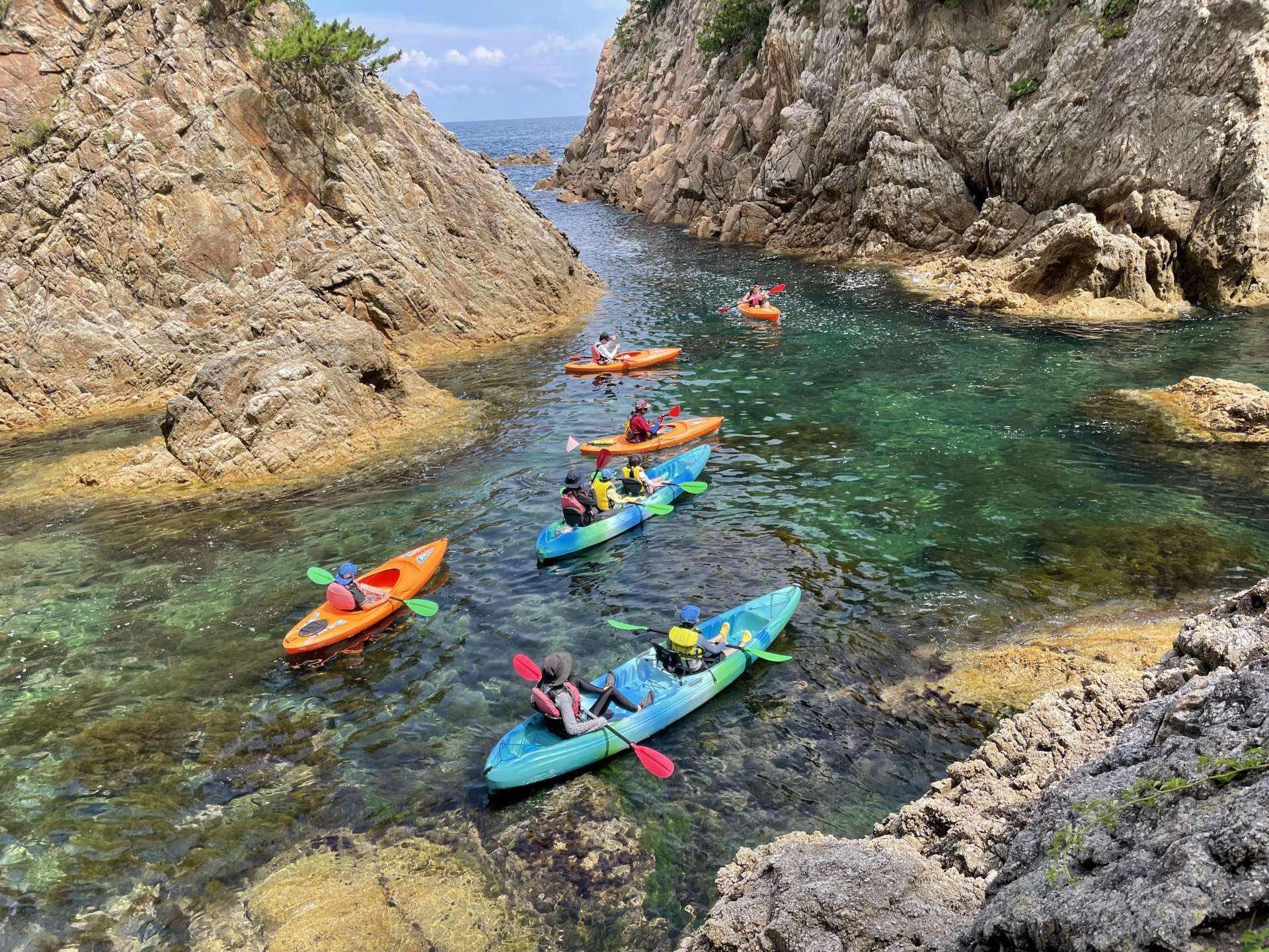 Sea Kayaking on the Uradome Coast