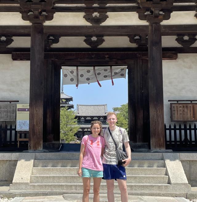 Tour of World Heritage Site Horyuji Temple with a guide