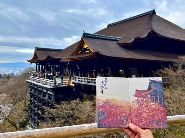 清水寺のオリジナル御朱印帳