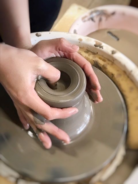 pottery making