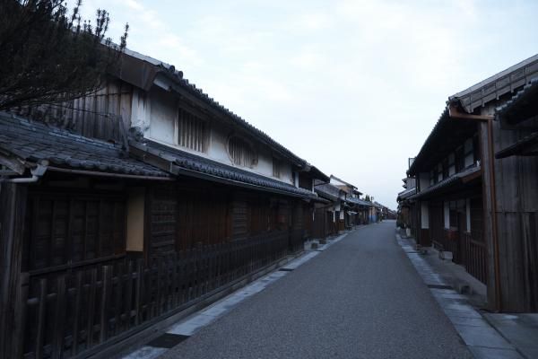 関宿の歴史ある町なみ