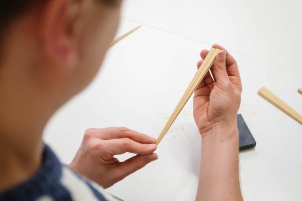 Making your own chopsticks that bring out the beauty of bamboo