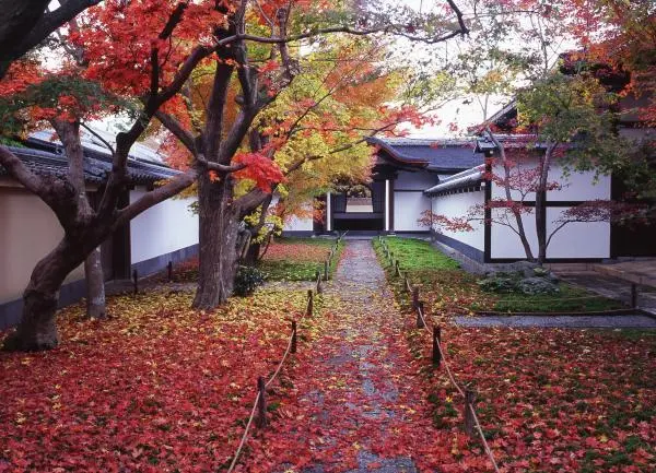 Front gate garden, Obai-in