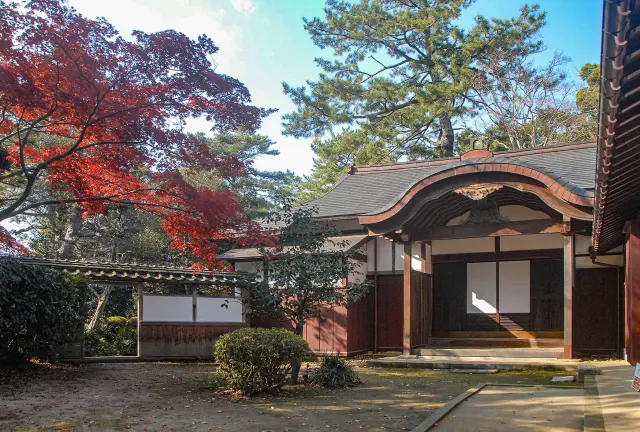 名勝　柴田氏庭園（甘棠館）