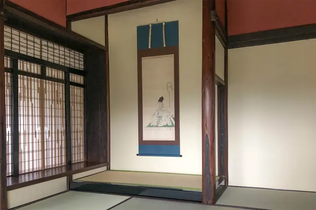 甘棠館内　鶴の間