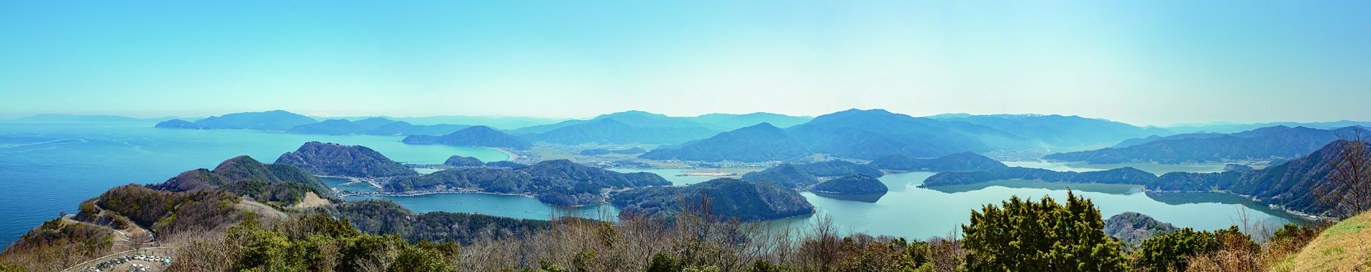 三方五湖全景